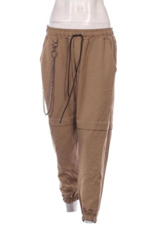 Damskie spodnie Unbranded, Rozmiar L, Kolor Beżowy, Cena 95,99 zł