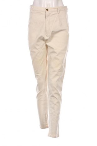 Damenhose Unbranded, Größe M, Farbe Ecru, Preis 20,99 €