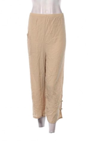 Damskie spodnie Unbranded, Rozmiar XL, Kolor Beżowy, Cena 95,99 zł