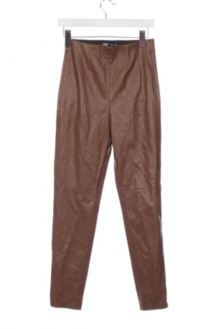 Damenhose Zara, Größe S, Farbe Braun, Preis 18,99 €