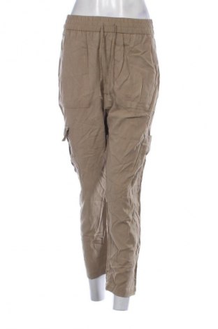 Pantaloni de femei Zara, Mărime S, Culoare Bej, Preț 88,99 Lei