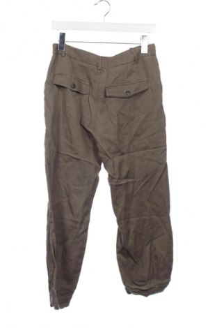 Damenhose Zara, Größe XS, Farbe Grün, Preis 13,84 €