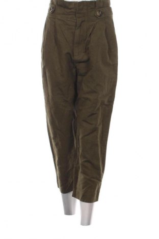 Damskie spodnie Zara, Rozmiar S, Kolor Zielony, Cena 88,99 zł