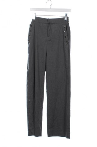 Дамски панталон Zara, Размер XS, Цвят Сив, Цена 27,99 лв.