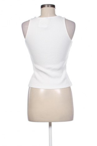 Top de femei H&M Divided, Mărime S, Culoare Alb, Preț 43,37 Lei