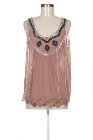 Γυναικείο τοπ MissLook, Μέγεθος S, Χρώμα Καφέ, Τιμή 10,99 €