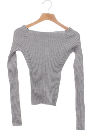 Damenpullover Bershka, Größe XS, Farbe Grau, Preis 14,83 €