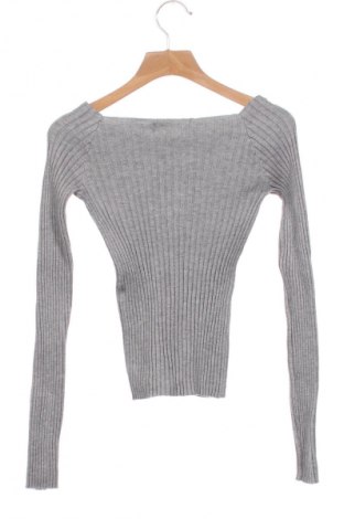 Damenpullover Bershka, Größe XS, Farbe Grau, Preis 14,83 €