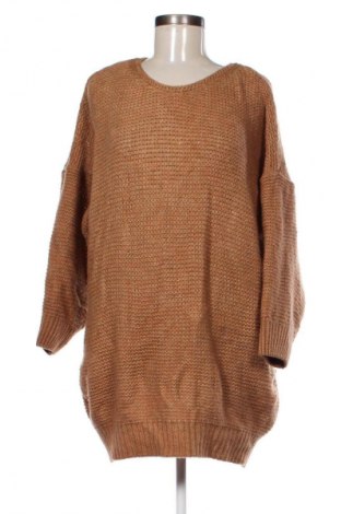 Pulover de femei Fobya, Mărime XL, Culoare Maro, Preț 68,99 Lei