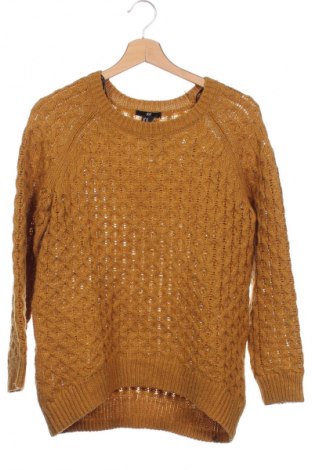 Damski sweter H&M, Rozmiar XS, Kolor Żółty, Cena 66,69 zł