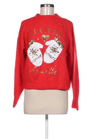 Dámský svetr H&M, Velikost S, Barva Červená, Cena  367,00 Kč