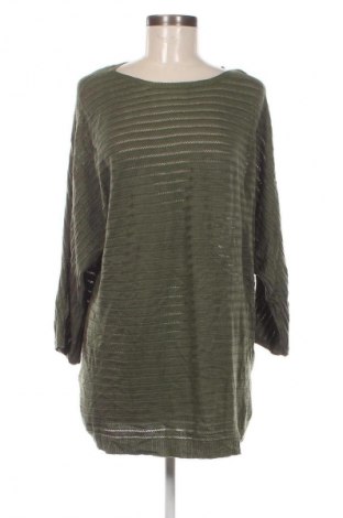 Damski sweter Iwie, Rozmiar 4XL, Kolor Zielony, Cena 95,99 zł