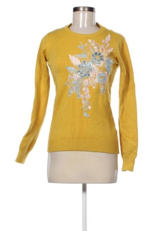 Damski sweter M.b. 21, Rozmiar S, Kolor Żółty, Cena 66,67 zł