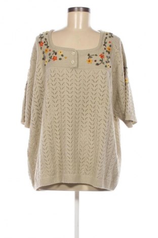 Damenpullover Unbranded, Größe 3XL, Farbe Beige, Preis 20,99 €