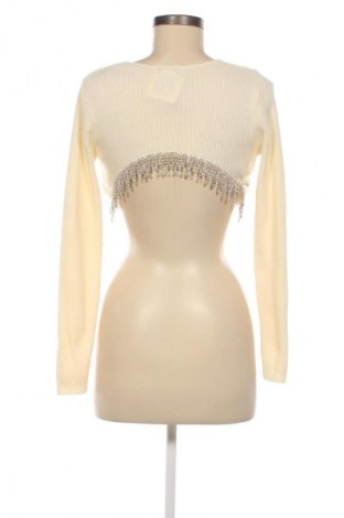 Damski sweter Zara, Rozmiar S, Kolor ecru, Cena 62,11 zł