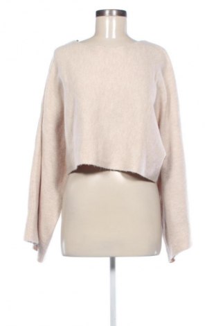 Damski sweter Zara, Rozmiar M, Kolor Beżowy, Cena 62,11 zł