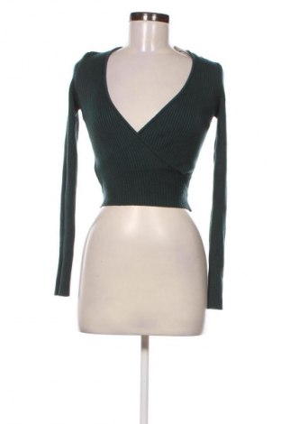 Pulover de femei Zara, Mărime S, Culoare Verde, Preț 62,99 Lei