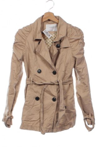 Damen Trenchcoat ONLY, Größe XS, Farbe Beige, Preis 24,55 €