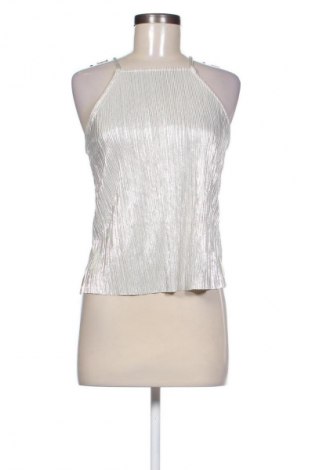 Top de femei Bershka, Mărime S, Culoare Argintiu, Preț 74,00 Lei