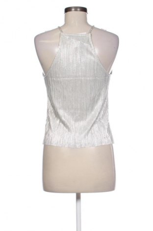 Top de femei Bershka, Mărime S, Culoare Argintiu, Preț 74,00 Lei