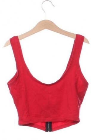 Top de femei Bershka, Mărime S, Culoare Roșu, Preț 73,98 Lei