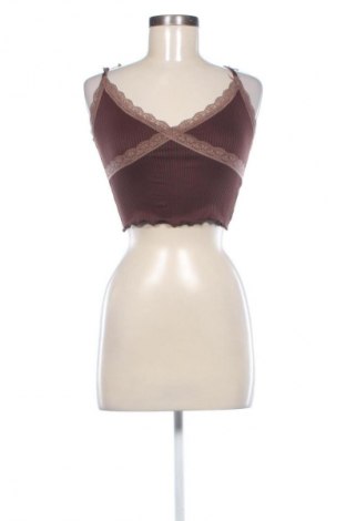 Top de femei H&M Divided, Mărime S, Culoare Maro, Preț 74,00 Lei