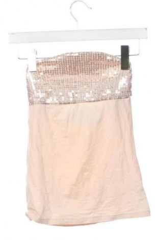 Top de femei H&M Divided, Mărime XS, Culoare Bej, Preț 94,99 Lei