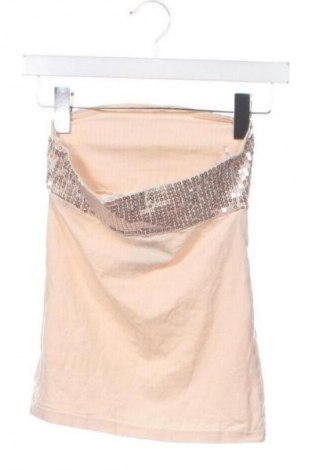 Top de femei H&M Divided, Mărime XS, Culoare Bej, Preț 94,99 Lei
