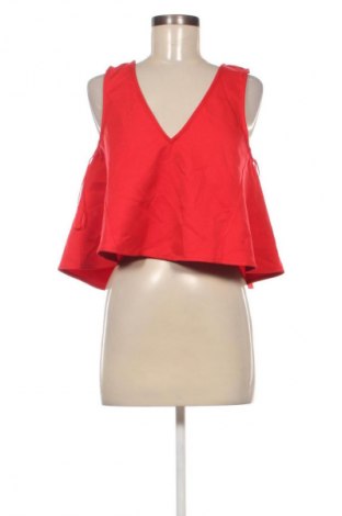 Damentop Parallel Lines, Größe M, Farbe Rot, Preis 18,99 €