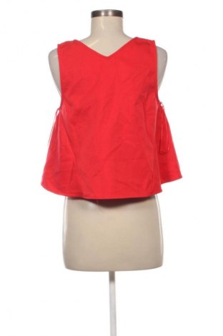 Damentop Parallel Lines, Größe M, Farbe Rot, Preis 18,99 €