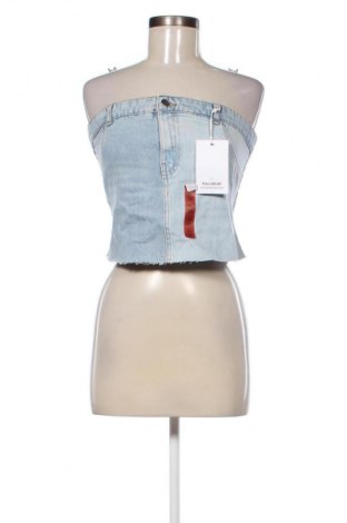 Top de femei Pull&Bear, Mărime M, Culoare Albastru, Preț 117,35 Lei