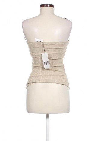 Damentop Zara, Größe M, Farbe Beige, Preis 20,45 €