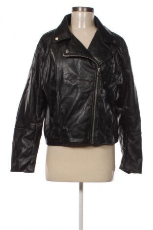 Damska kurtka skórzana H&M Divided, Rozmiar L, Kolor Czarny, Cena 190,99 zł