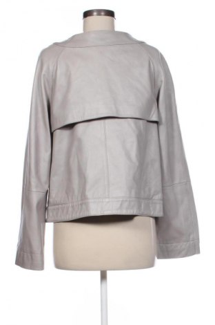Damen Lederjacke Hallhuber, Größe L, Farbe Grau, Preis 102,00 €