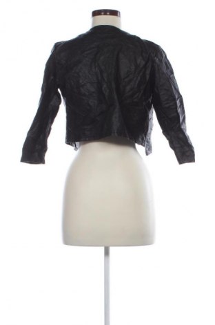 Дамско кожено яке NEW COLLECTION, Размер S, Цвят Черен, Цена 49,99 лв.