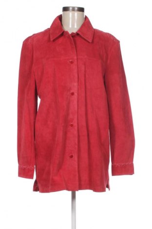 Damen Lederjacke Nordstrom, Größe M, Farbe Rot, Preis 91,00 €