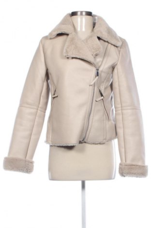 Damen Lederjacke Reserved, Größe S, Farbe Beige, Preis 20,99 €