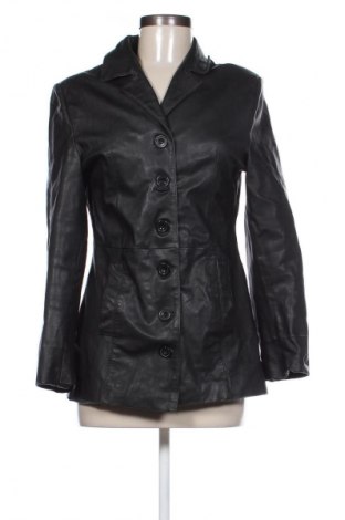 Geacă de piele pentru femei Unbranded, Mărime M, Culoare Negru, Preț 247,48 Lei