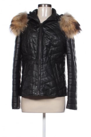 Geacă de piele pentru femei Unbranded, Mărime M, Culoare Negru, Preț 147,96 Lei