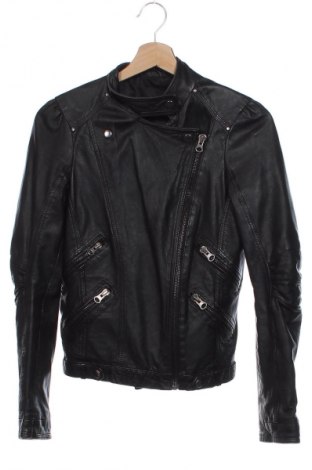 Geacă de piele pentru femei Zara, Mărime XS, Culoare Negru, Preț 227,00 Lei