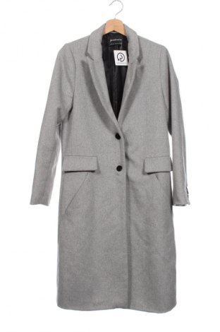 Dámský kabát  Stradivarius, Velikost XS, Barva Šedá, Cena  1 114,00 Kč