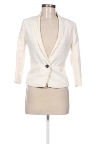 Damen Blazer Bershka, Größe S, Farbe Weiß, Preis € 24,55