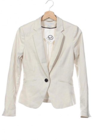 Damski żakiet H&M, Rozmiar XS, Kolor Beżowy, Cena 157,99 zł