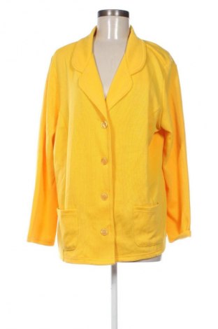 Sacou de femei Helena Vera, Mărime XL, Culoare Galben, Preț 221,99 Lei