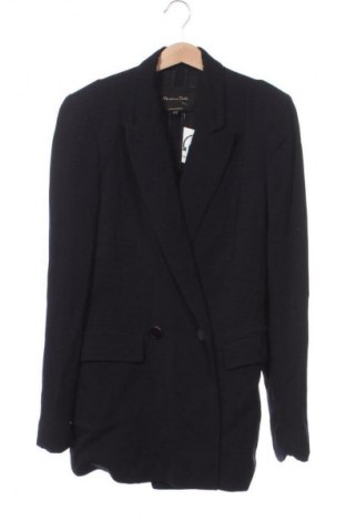 Sacou de femei Massimo Dutti, Mărime XS, Culoare Albastru, Preț 278,53 Lei