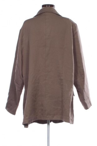 Sacou de femei SHEIN, Mărime 3XL, Culoare Maro, Preț 156,99 Lei