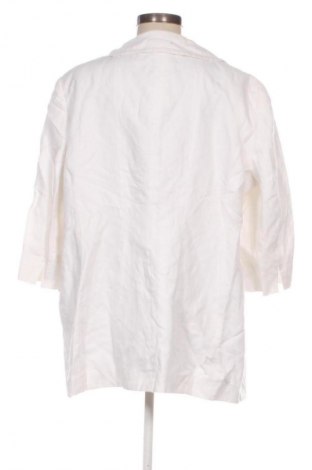 Damen Blazer Ulla Popken, Größe XXL, Farbe Weiß, Preis 46,99 €