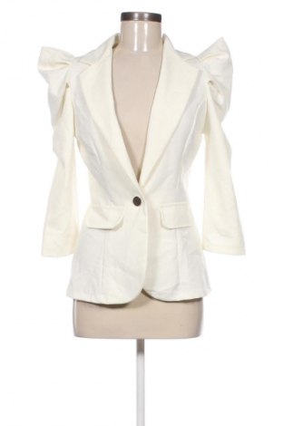 Damen Blazer Unbranded, Größe S, Farbe Ecru, Preis 33,99 €