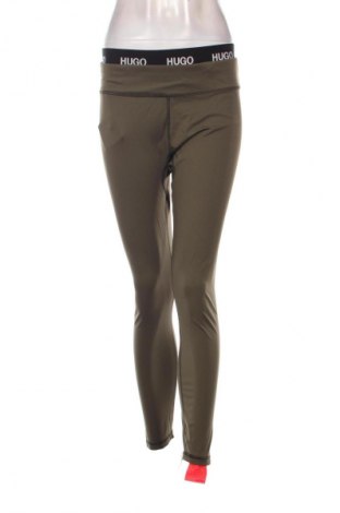 Damskie legginsy Hugo Boss, Rozmiar XL, Kolor Zielony, Cena 624,99 zł