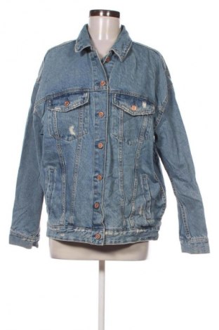 Дамско яке Bershka, Размер M, Цвят Син, Цена 39,99 лв.